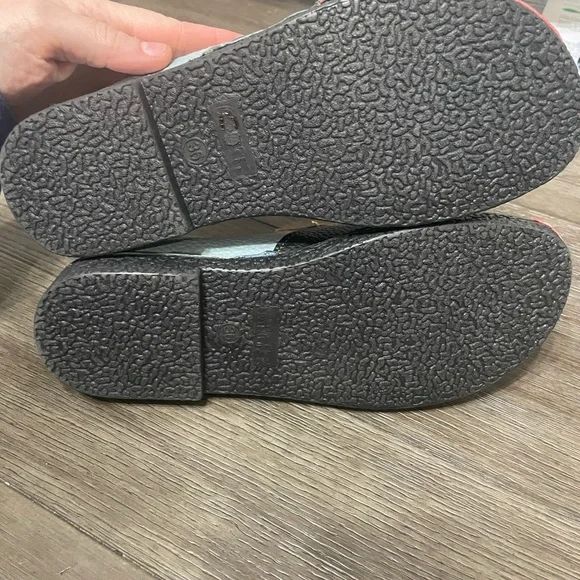 NWOT Patchwork Faux Leather‎ Comfort Loafers EU 36/ US Sz 6 - Picture 2 of 5